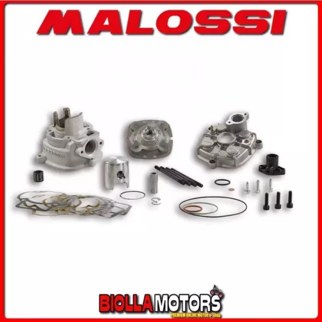 318884 Cilindro Malossi 50Cc D.40 Gilera Dna 50 2T Lc Alluminio H2O Testa Scompo