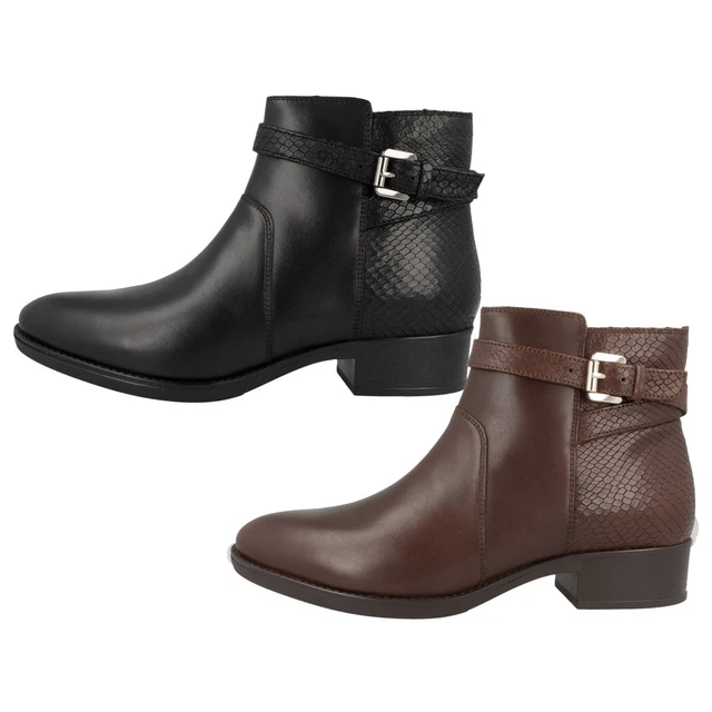 GEOX D Felicity E Femmes Bottines Bottes Chaussures D'Hiver Bottes D'Hiver