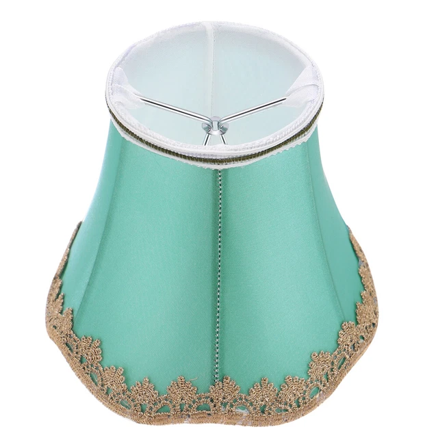 Abat-jour Tulipe En Lin ESSENCE - Design 3 En 1 Pour Lampe Table/Suspension/Pied - 35cm E27