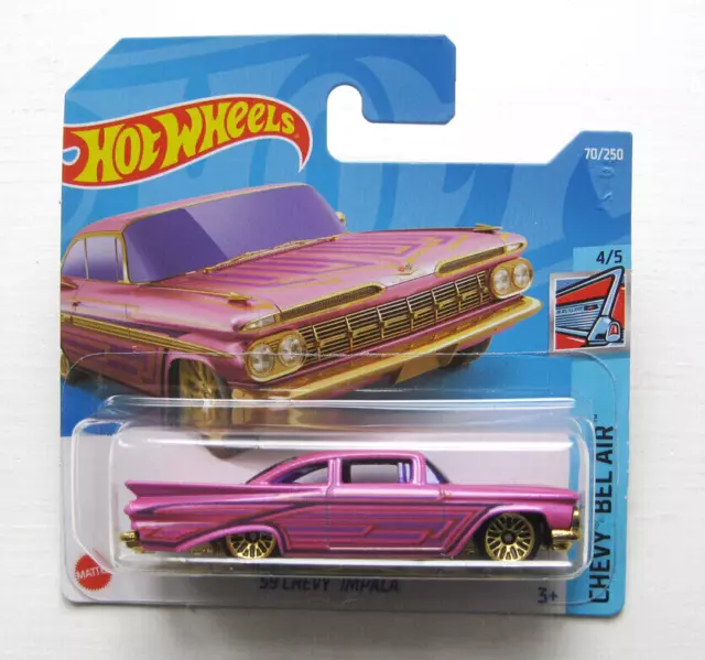 2022 Hot Wheels - 1959 Chevy Impala - Chevy Bel Air 4/5