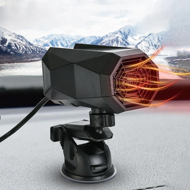 12V 150W Voiture Chauffage Portable Ventouse Forme Heating-Fan 360 ?? Defogging