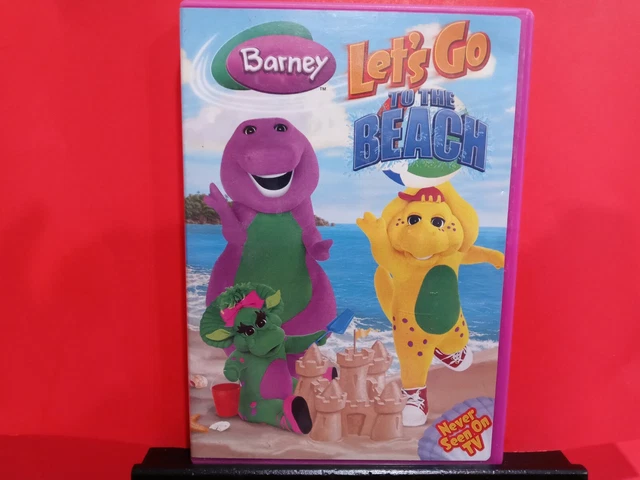 BARNEY LETS GO To The Beach DVD - B559 $14.94 - PicClick