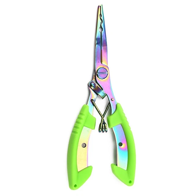 Pinza Da Pesca Curva 28 Cm Con Guanto Mano Destra – Accessori Per Slamare Ami, Antiscivolo - 4