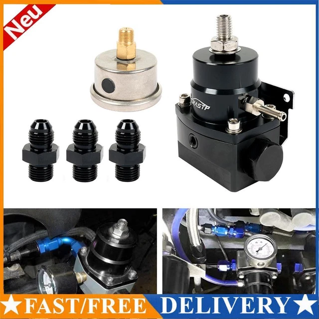 Supercharger carburante lega di alluminio booster pressione AN6 booster carburante auto