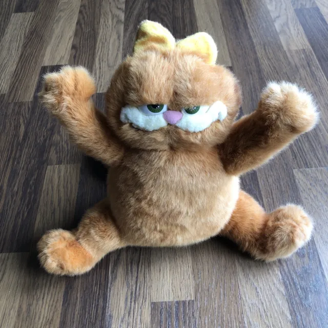 Bill Murray’s Garfield The Movie 2004 Soft Plush 14” Cat Toy by Green Horse Toys