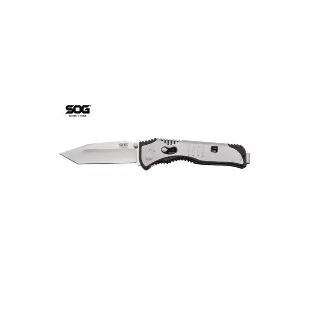 SOG KNIFE Coltello Tattico Militare FLASHBACK SATIN TANTO POINT