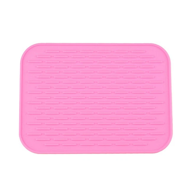 2 pz sottobicchieri in silicone per asciugare i piatti