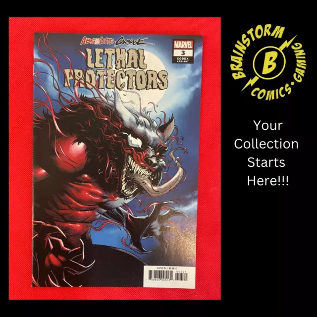 Absolute Carnage : Lethal Protectors #3 (2019) 1:25 Ortega Codex Variant Marvel