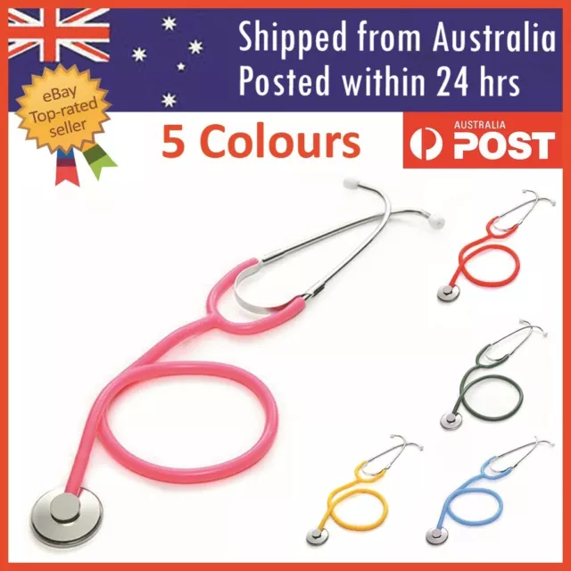 Professional Stethoscope Single Head Doctor Nurse Vet Medical Student HealthWork