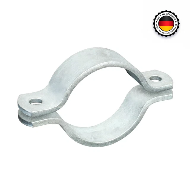 Fascetta Rigida Per Tubi, 20Clip Per Tubi In Acciaio Inossidabile 16 20 32 50 Mm Fascetta A Due Fori Con Staffa A U Fascette Di Tensione, Per La Staffa Di Del Tubo - Foto 5