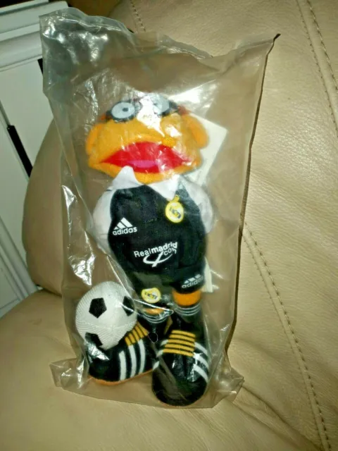 Muppets Scooter Plush 7.5´´ tall Real Madrid Soccer  Jim Henson 2000 NWT Rare!