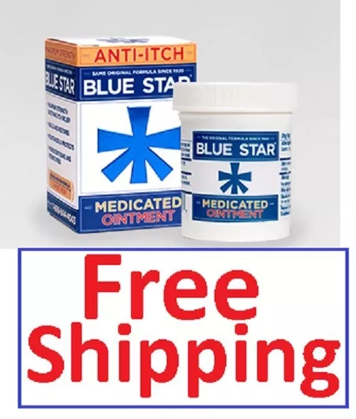 Blue Star Anti-Itch Medicated Ointment 2 oz