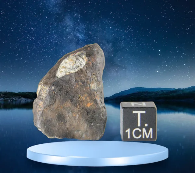 REDUZIERT!!! ☄️Viñales☄️ 20,6g!   Meteorit+Box+Zertifikat, sichtbare Kristalle