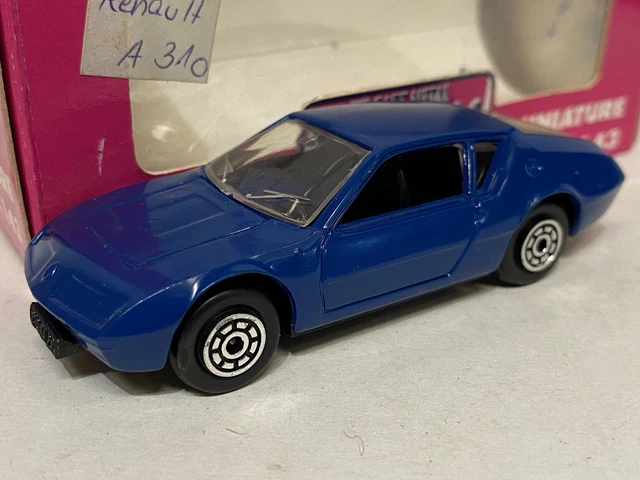 Voiture Miniature Alpine Renault A310 Bleu - Norev 1:43, Modèle Diecast Collection