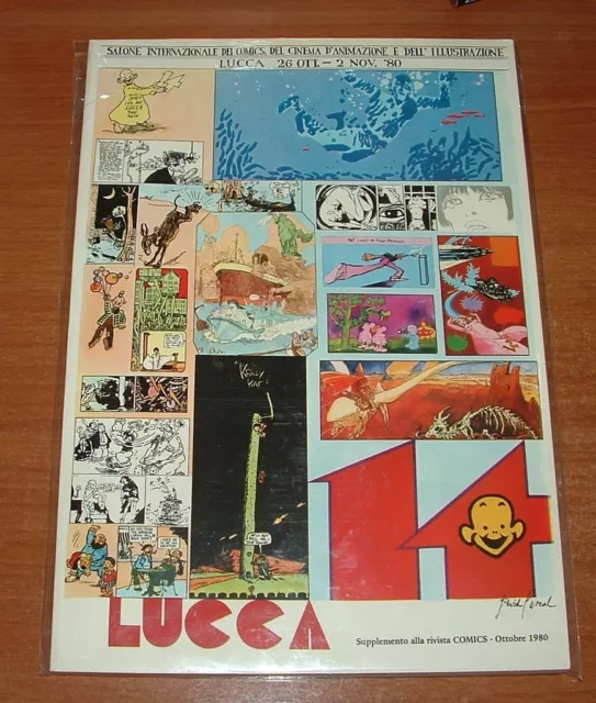 LUCCA 14  Supplemento alla RIVISTA COMICS Ottobre 1980