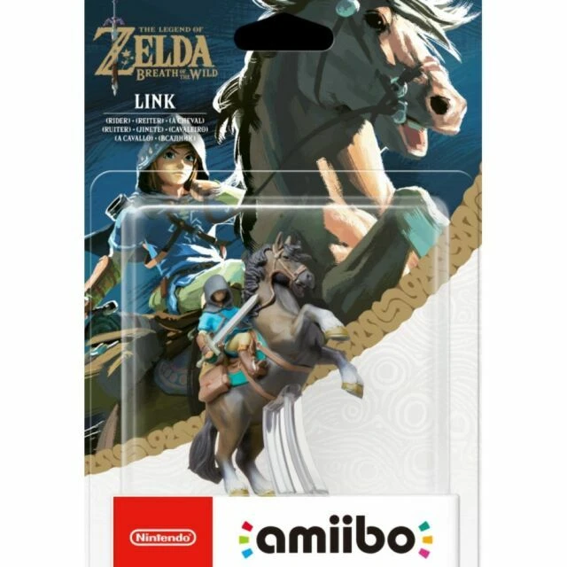 NINTENDO THE LEGEND of Zelda Breath of the Wild Link (Rider) amiibo