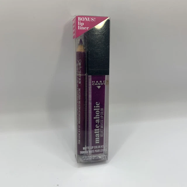 HARD CANDY MATTEAHOLIC Velvet Mousse Lip Color & Liner CANDY SHOP