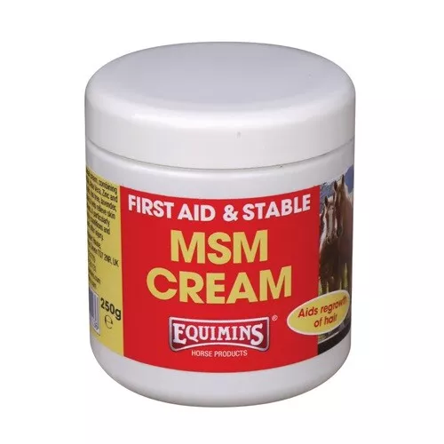 Equimins Msm Cream HORSE help soothe minor skin ailments