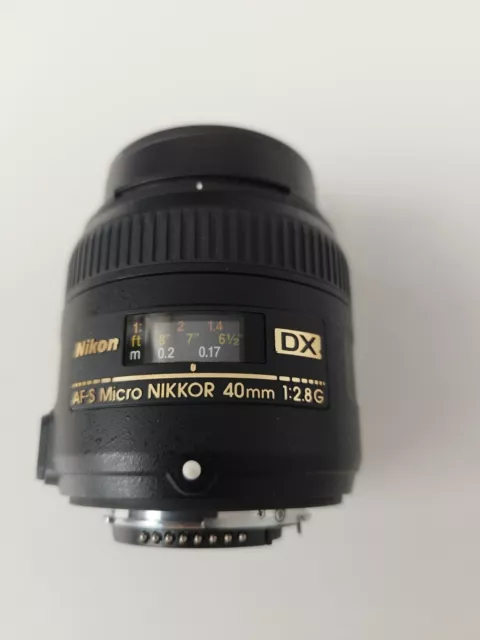 NIKKOR AF-S DX MICRO 40 mm F/2.8 G