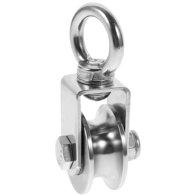 ROPE PULLEY SYSTEM U Type for Fixed Lifting and Traction of Heavy Loads ...