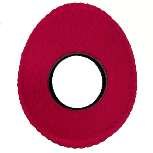 EYECUSHION Rojo Vellón Ovalado TALLA S para sony FS7 FX9 Arri Alexa Small HD Ojo