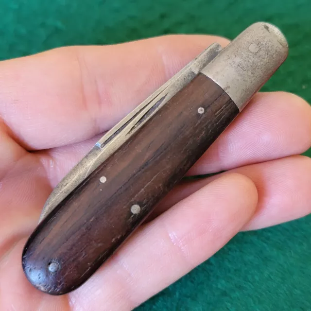 Old Vintage Antique Simmons Keen Kutter Barehead Barlow Jack Pocket Knife