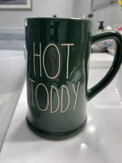 RAE DUNN hot Toddy Ceramic Mug Black White 