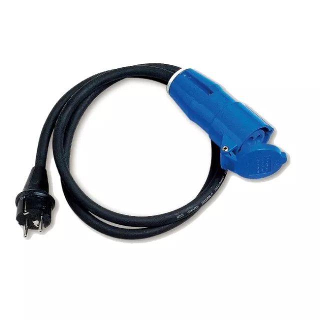 Camping Brunner Wohnwagen 220V Strom Adapterkabel CEE - Schukostecker