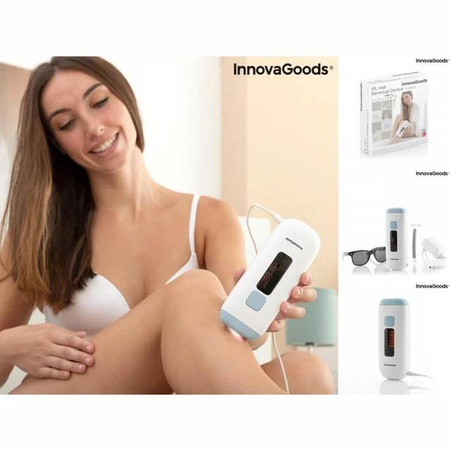 Depiladora con luz pulsada y accesorios Ipilator InnovaGoods