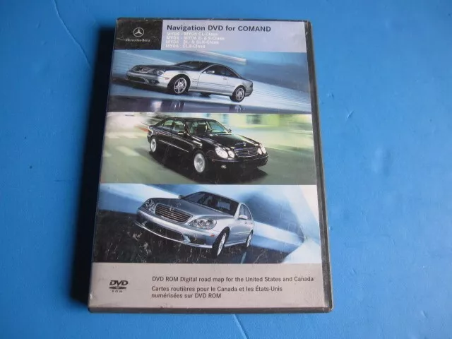 MERCEDES BENZ NAVIGATION  COMAND DVD BQ 6460209. N America & Canada