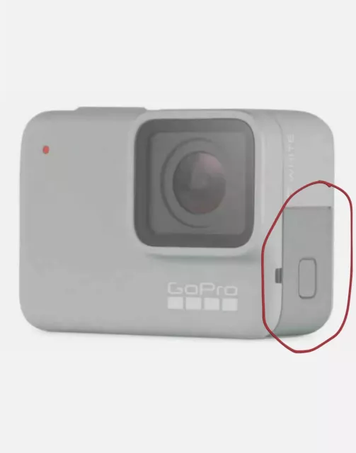 GoPro HERO7 White Replacement Side Door Cover USB Charging Port Cover UK seller