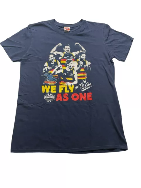 AFL Adelaide Crows We Fly as One T - Shirt 2017 Size M