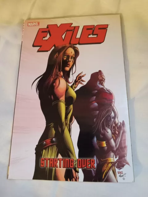 Exiles - Volume 16 : Starting Over by Chris Claremont (2008, Trade Paperback)