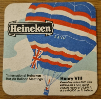 Heineken vintage heineken balloon meetings henry V111 