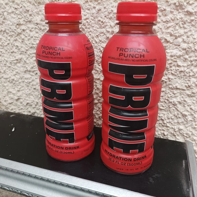 PRIME HYDRATION ENERGY Drink by KSI and Logan Paul 🔥 X2 Tropical Punch