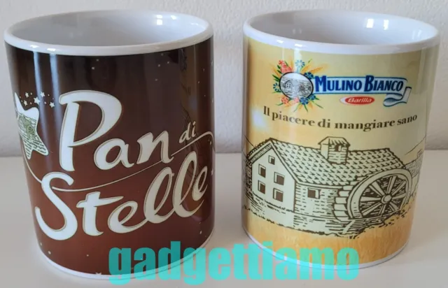 1 Tazza Pan di Stelle + 1 tazza Mulino Bianco mug