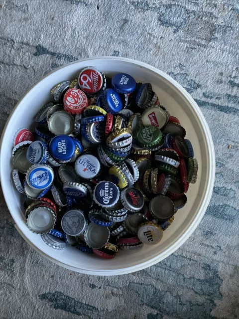 Mixed Beer Caps Dented 5 Pounds Bulk Lot