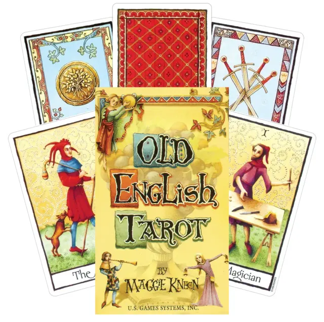 Old English Tarot Karten Deck Maggie Kneen Meditation Us Games Systems OET78