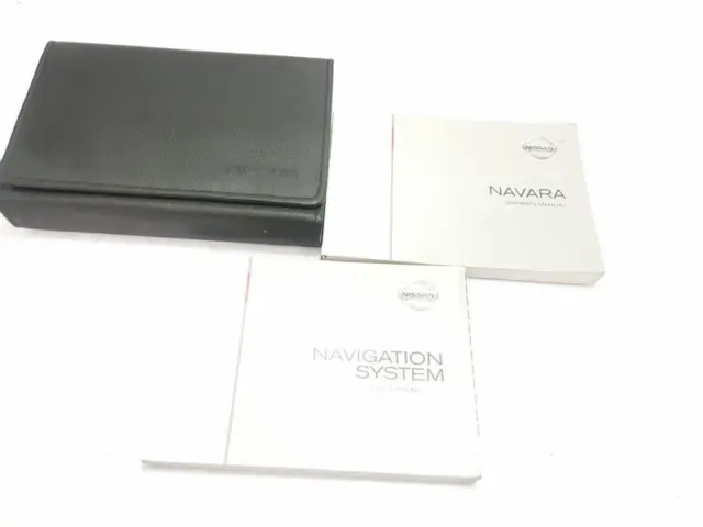 2004 On. D40 Mk2 Nissan Navara Owners Manual Book