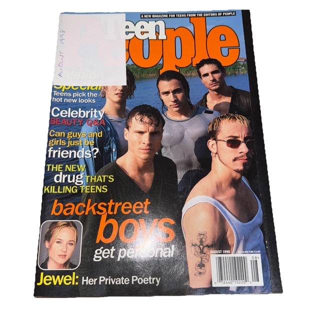 TEEN PEOPLE MAGAZINE Backstreet Boys August 1998 £20.42 - PicClick UK