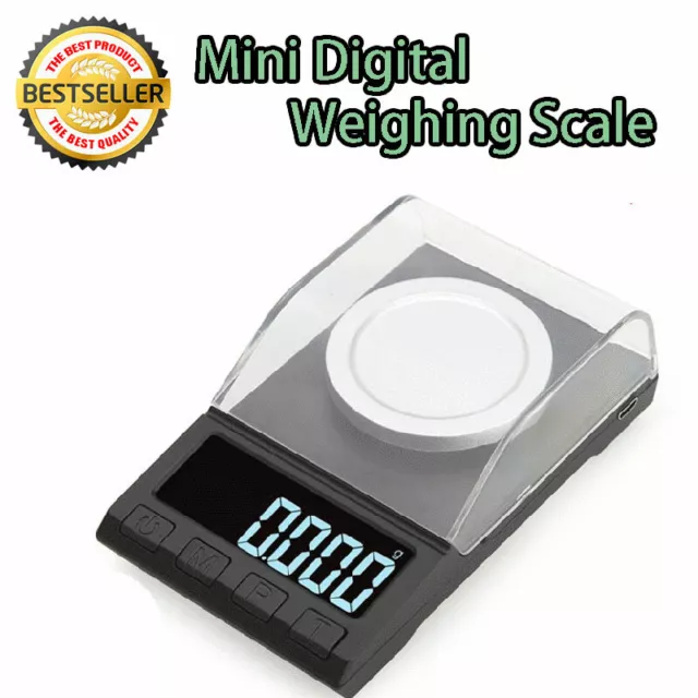 10-100g/0.001g Digital Milligram Scale High Precision Jewelry Balance Gram Weigt