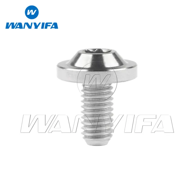 Wanyifa Titanium Bolts M5 M6 Truss Torx Screw M5x10-35mm M6x10 15 20 25 for Bike