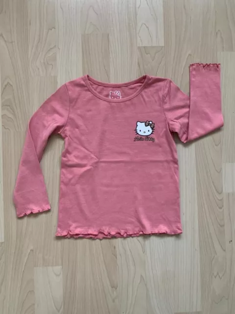 Hello Kitty Langarmshirt Mädchen Shirt langarm Gr.98 von C&A