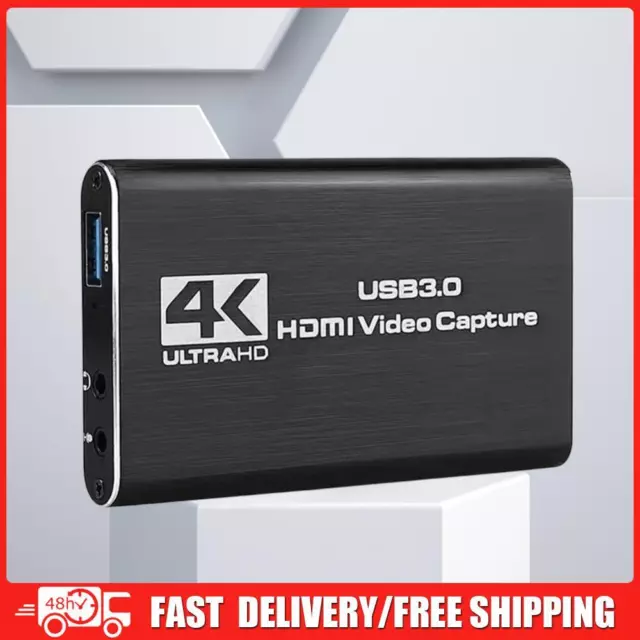 USB3.0 Game Capture Device 4K 60HZ HDMI-compatible Screen Recording Card HD