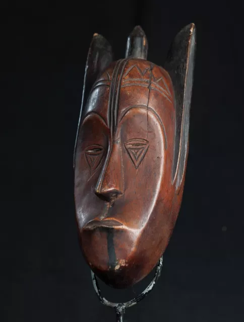 Fang Style Passport  Mask, Central Gabon, Tribal Art, Equatorial African Art