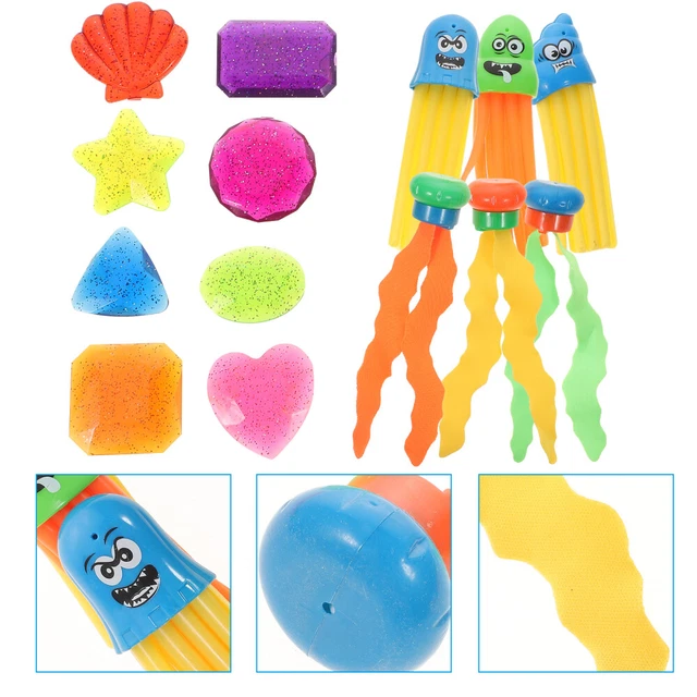 14-teiliges Kinderspaß-Sommerspielzeug-Set, Tauchbecken-Spielzeug, unter Wasser