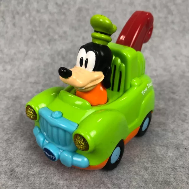 VTech Go Go Smart Wheels Disney Goofy Tow Truck Battery Operated VGC Watch video