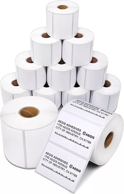 Thermal Label Printer Rolls Compatible with Zebra Label Printer Ebay Amazon