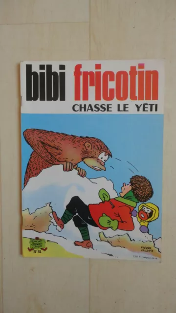 Bibi Fricotin Chasse Le Yeti N°51 Jeunesse Joyeuse Lacroix