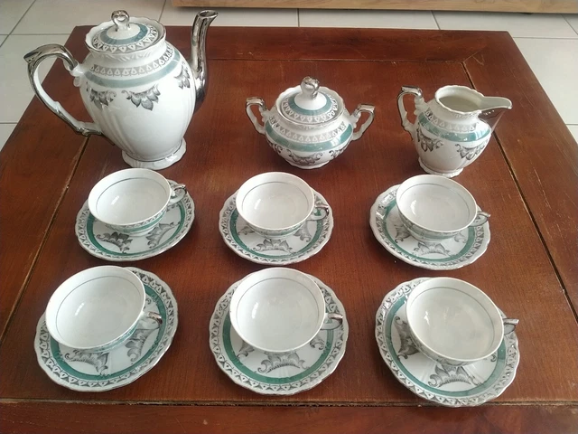 Ancien SERVICE à Café En PORCELAINE Fine BAVARIA très bon état livraison offerte